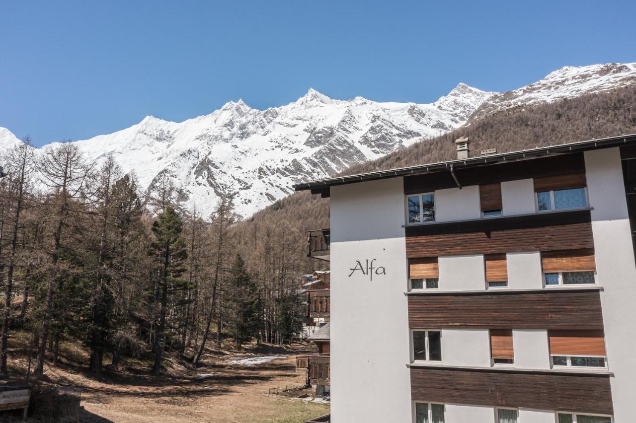 Haus Alfa Apartment Saas-Fee Exterior foto