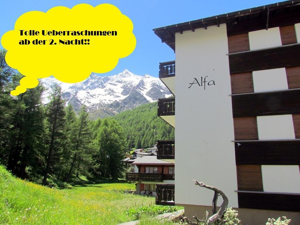 Haus Alfa Apartment Saas-Fee Exterior foto