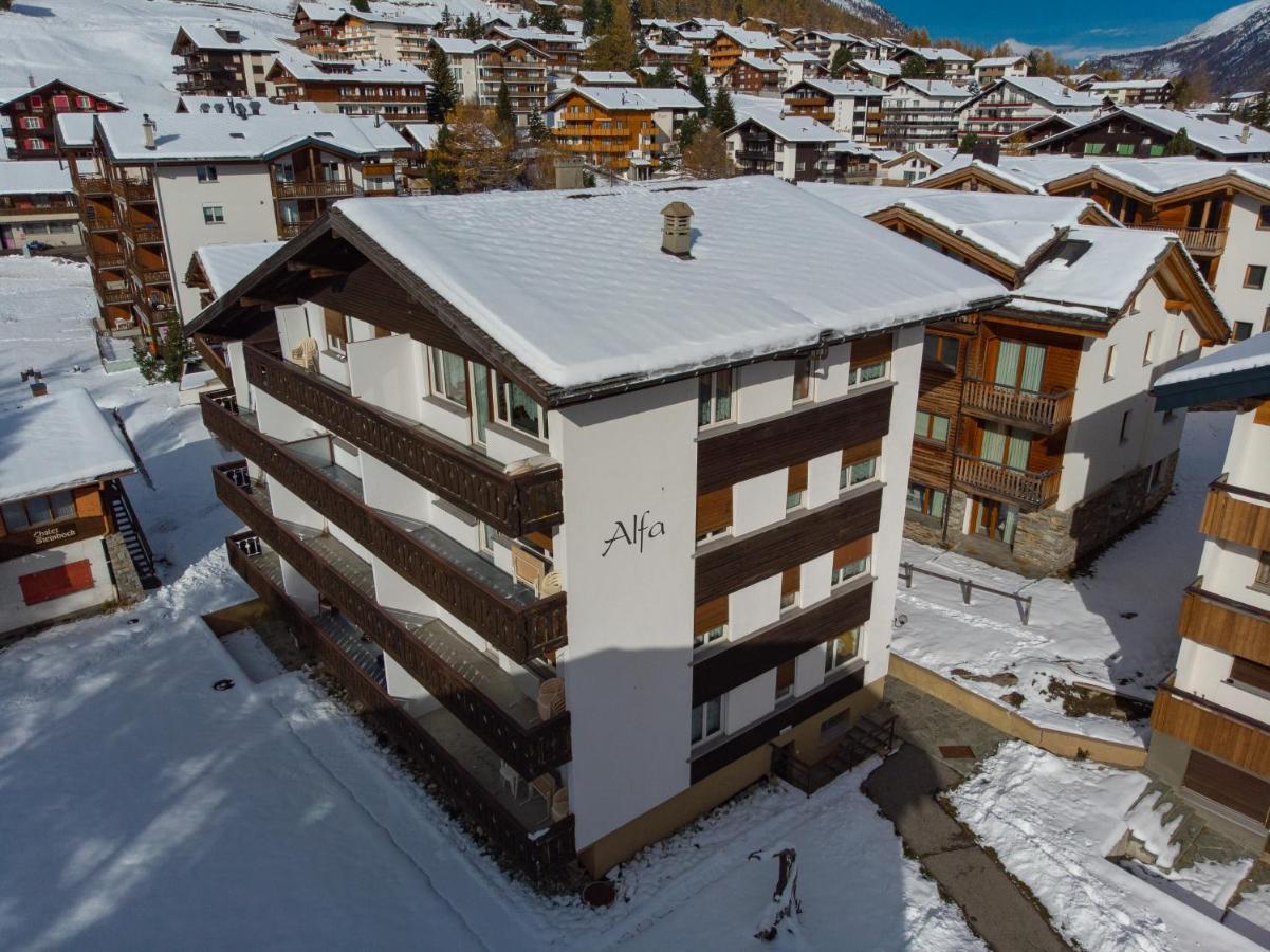 Haus Alfa Apartment Saas-Fee Exterior foto